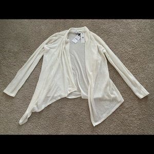 Brand new beautiful white cardigan from Nordstrom. Socialite brand